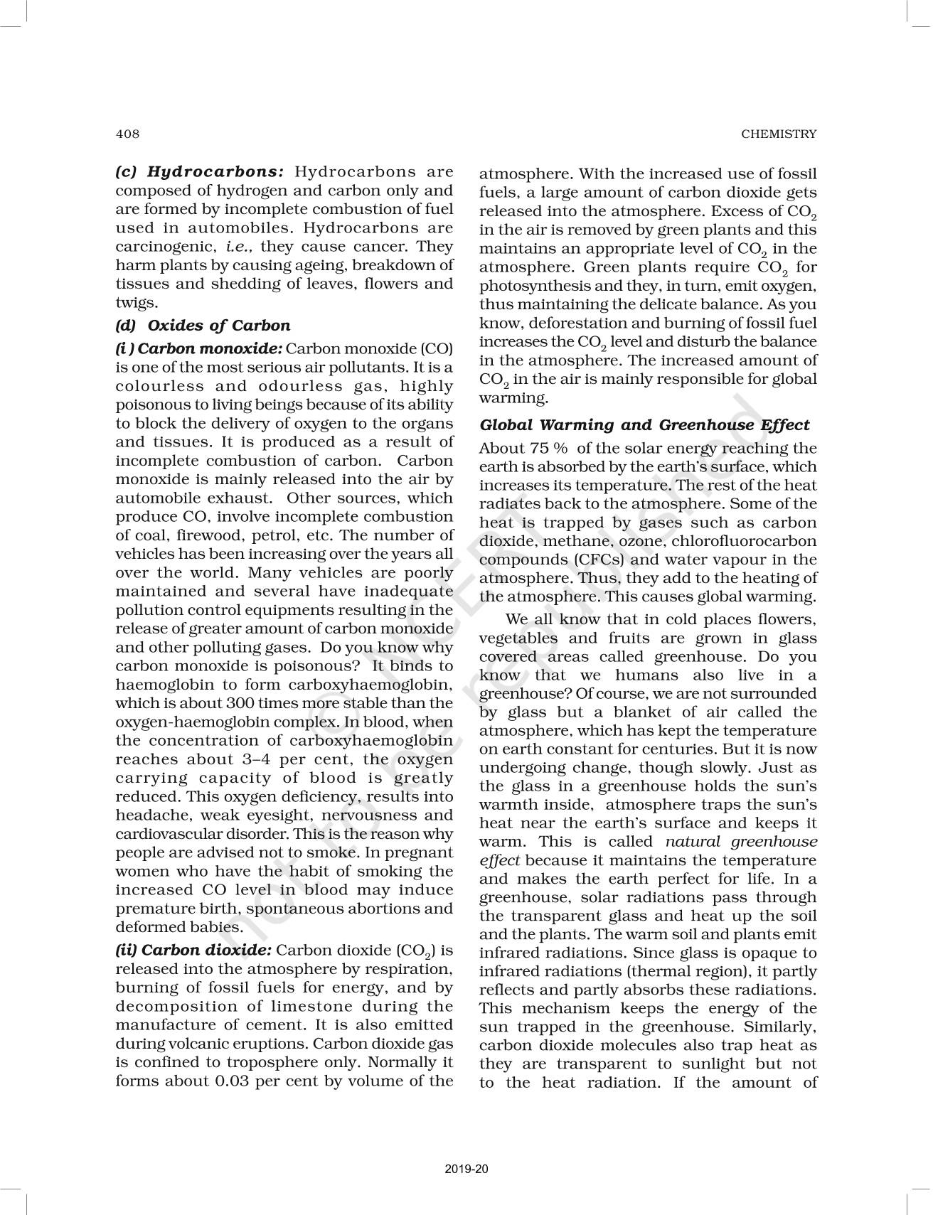 Environmental Chemistry NCERT Book Of Class Chemistry Part II